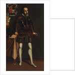 Portrait of Hernan Cortes, 19th century by Mexican School