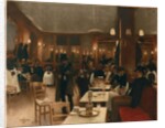La Brasserie, 1883 by Jean Beraud