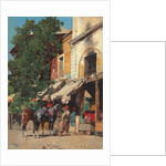 In the Marketplace, Istanbul, 1881 by Alberto Pasini