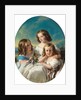 Three Young Girls from the Chateaubourg Family, 1850 by Hermann Winterhalter