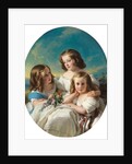 Three Young Girls from the Chateaubourg Family, 1850 by Hermann Winterhalter