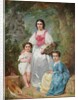 Portrait of the Gros Family, 1860 by Charles Joshua Chaplin