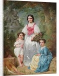 Portrait of the Gros Family, 1860 by Charles Joshua Chaplin