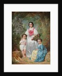 Portrait of the Gros Family, 1860 by Charles Joshua Chaplin