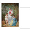 Portrait of the Gros Family, 1860 by Charles Joshua Chaplin
