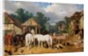 The Farmyard, 1860 by John Frederick Herring Snr