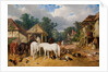 The Farmyard, 1860 by John Frederick Herring Snr