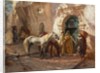 A Scene in Morocco by Frederick Arthur Bridgman