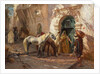 A Scene in Morocco by Frederick Arthur Bridgman