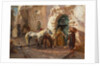 A Scene in Morocco by Frederick Arthur Bridgman