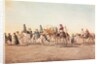 Our Caravan in the Desert by Jean Nicolas Henri de Chacaton