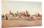 Our Caravan in the Desert by Jean Nicolas Henri de Chacaton