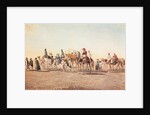 Our Caravan in the Desert by Jean Nicolas Henri de Chacaton