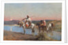 Fording a Stream by Edwin Lord Weeks