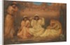 By the Waters of Babylon They Sat Down and Wept, 1853 by Kate Gardiner Hastings