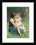 Sisterly Love, 1892 by François Alfred Delobbe