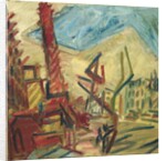 Tree in Mornington Crescent, 1991-92 by Henry Wallis