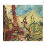 Tree in Mornington Crescent, 1991-92 by Henry Wallis