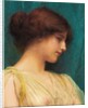 Study of a Girl's Head, 1899 by John William Godward