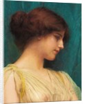 Study of a Girl's Head, 1899 by John William Godward