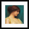 Study of a Girl's Head, 1899 by John William Godward