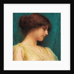 Study of a Girl's Head, 1899 by John William Godward