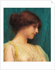 Study of a Girl's Head, 1899 by John William Godward