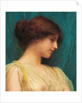 Study of a Girl's Head, 1899 by John William Godward