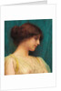 Study of a Girl's Head, 1899 by John William Godward