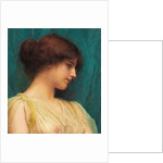 Study of a Girl's Head, 1899 by John William Godward