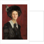 Hilda in a Black Hat, 1909 by George Spencer Watson