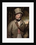 Portrait of a Gentleman with Sporting Gun in a Landscape by Ramsay Richard Reinagle