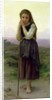 A Little Shepherdess, 1891 by William-Adolphe Bouguereau