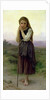 A Little Shepherdess, 1891 by William-Adolphe Bouguereau