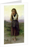 A Little Shepherdess, 1891 by William-Adolphe Bouguereau