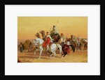 An Arab Caravan by John Frederick Herring Snr