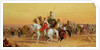An Arab Caravan by John Frederick Herring Snr