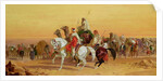 An Arab Caravan by John Frederick Herring Snr