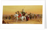 An Arab Caravan by John Frederick Herring Snr