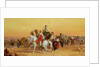 An Arab Caravan by John Frederick Herring Snr