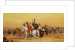 An Arab Caravan by John Frederick Herring Snr