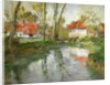 The Dairy at Quimperle by Fritz Thaulow