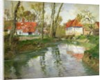 The Dairy at Quimperle by Fritz Thaulow