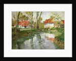 The Dairy at Quimperle by Fritz Thaulow