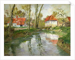 The Dairy at Quimperle by Fritz Thaulow