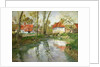The Dairy at Quimperle by Fritz Thaulow