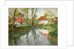 The Dairy at Quimperle by Fritz Thaulow