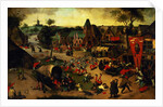 A Carnival on the Feast Day of St. George in a village near Antwerp by Abel Grimmer or Grimer