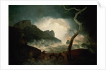 The Storm, Antigonus pursued by the Bear from 'The Winter's Tale', Act III, Scene 3, 1790 by Joseph Wright of Derby