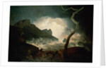 The Storm, Antigonus pursued by the Bear from 'The Winter's Tale', Act III, Scene 3, 1790 by Joseph Wright of Derby